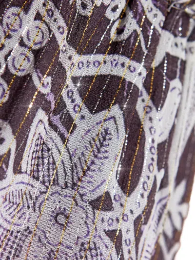 Rococo Sand Floral Shorts In Purple