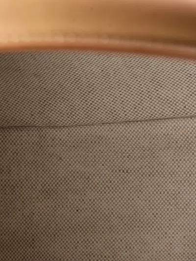 Pre-owned Saint Laurent Camera Supple Bag Canvas And Leather Shoulder Bag In Neutral