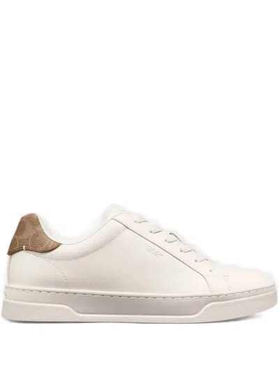 Coach High Line Sneakers In White