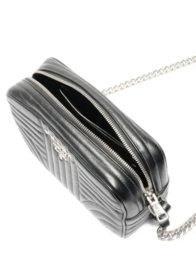 Pre-owned Prada 2010-2020s Diagram Chain-strap Shoulder Bag In Black