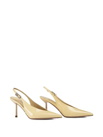 Le Silla Clivage Slingback Pumps In Yellow