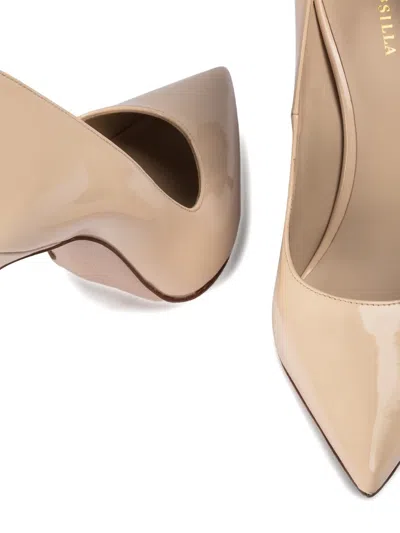 Le Silla Eva Pointed Pumps In Neutral