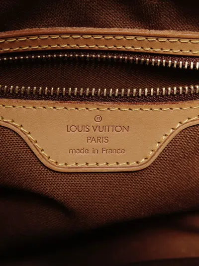 Pre-owned Louis Vuitton 2002 Pm Vavin Monogram Tote Bag In Brown