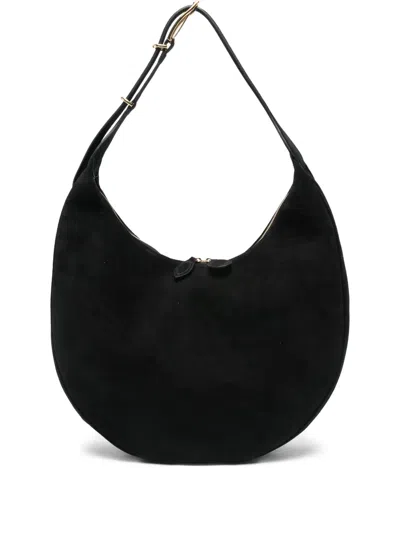 Liffner Moon Hobo Shoulder Bag In Black