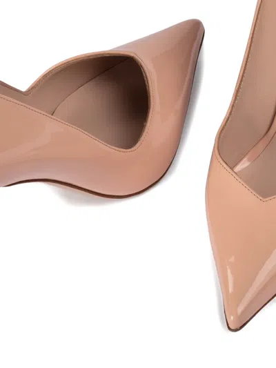 Le Silla Vivienne Pointed Pumps In Neutral