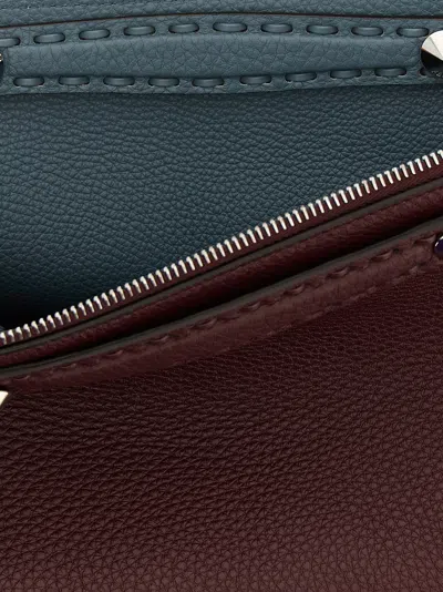 Fendi By The Way Selleria Medium Hand Bags Bordeaux