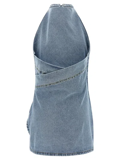 Magda Butrym Denim 10 Dress Dresses Light Blue In Blue