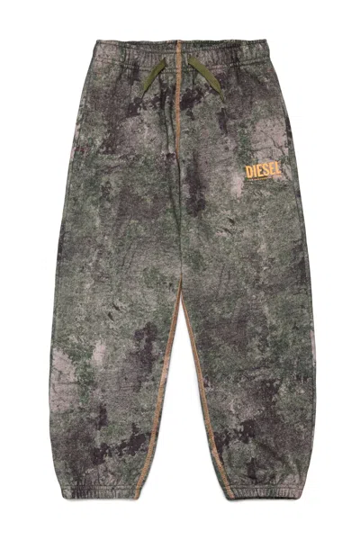 Diesel Sweatpants With Logo In Black