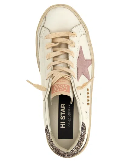 Golden Goose Hi Star Sneakers Multicolor In Neutral