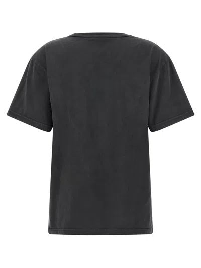 Alexander Wang T Hotfix Logo T-shirt In Black