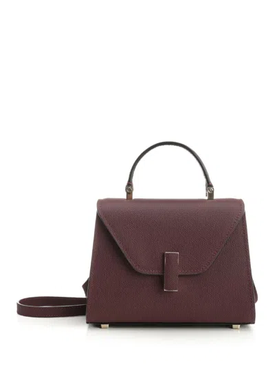 Valextra Iside Handbags Bordeaux In Burgundy