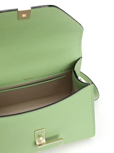 Valextra Iside Handbags Green In Green