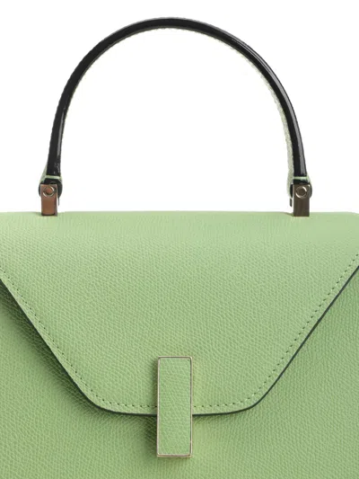 Valextra Iside Handbags Green In Green