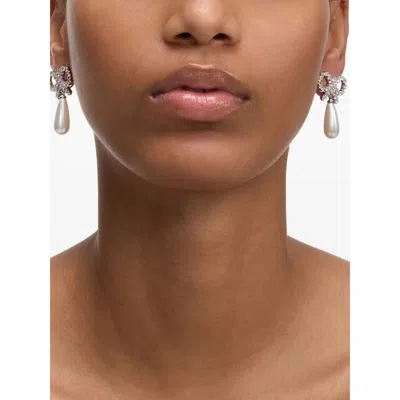 Self-portrait Jewellery Silver, White In White