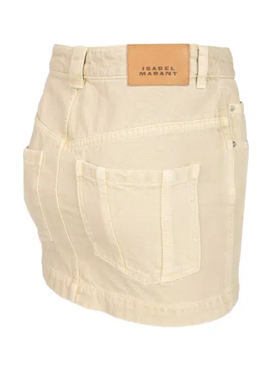 Isabel Marant Étoile Juana-ga Skirts Beige In Neutral