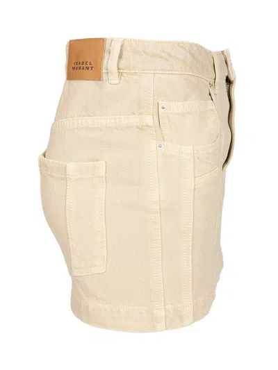 Isabel Marant Étoile Juana-ga Skirts Beige In Neutral