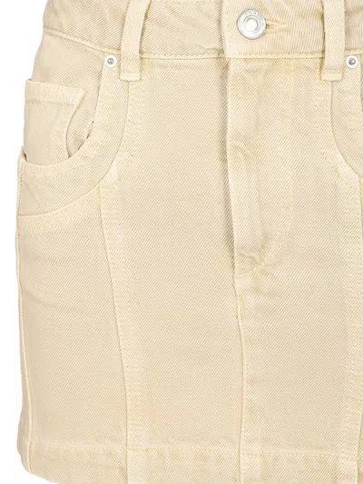 Isabel Marant Étoile Juana-ga Skirts Beige In Neutral