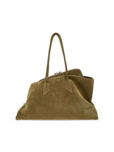 Attico La Passeggiata Medium Tote Bag In Green