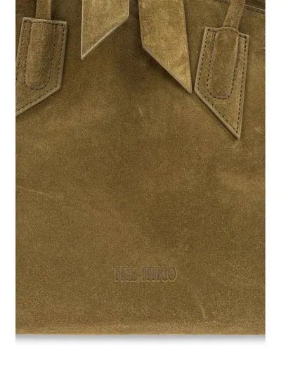 Attico La Passeggiata Medium Tote Bag In Green