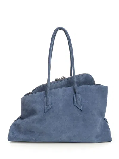 Attico La Passeggiata Shoulder Bags Light Blue In Blue