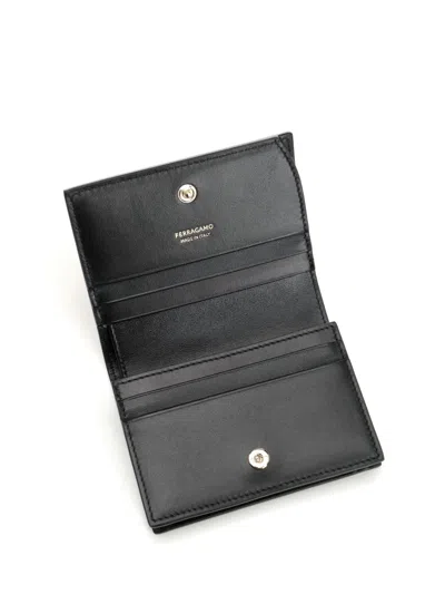 Ferragamo 51 Wallets Black In Brown