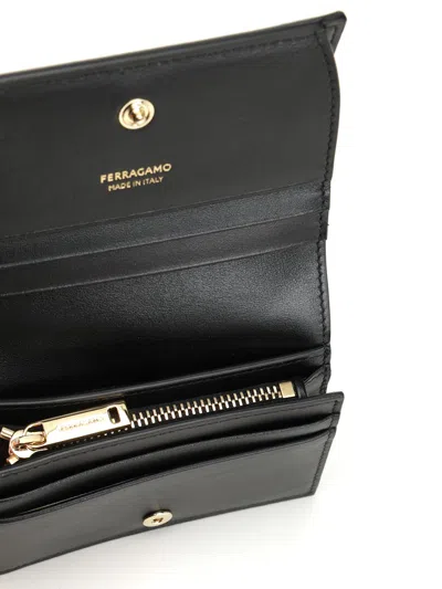 Ferragamo 51 Wallets Black In Brown