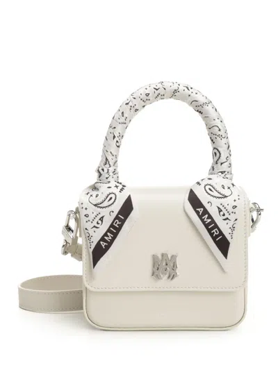 Amiri Micro Ma Handbags White In Neutral