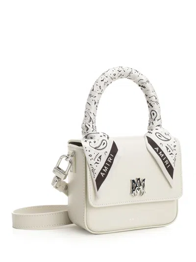 Amiri Micro Ma Handbags White In Neutral