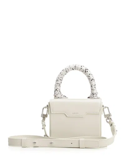 Amiri Micro Ma Handbags White In Neutral