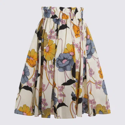 Marni Skirts Bone In Multi