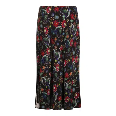 Zadig & Voltaire Jayla Midi Skirt In Multi
