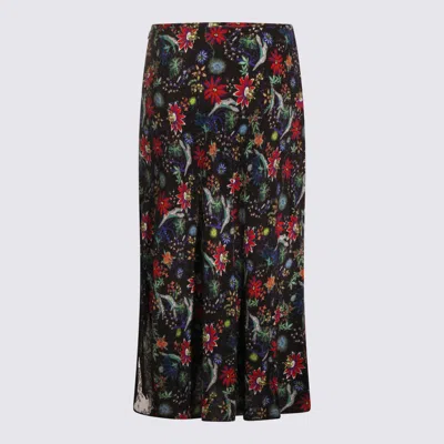 Zadig & Voltaire Jayla Midi Skirt In Multi