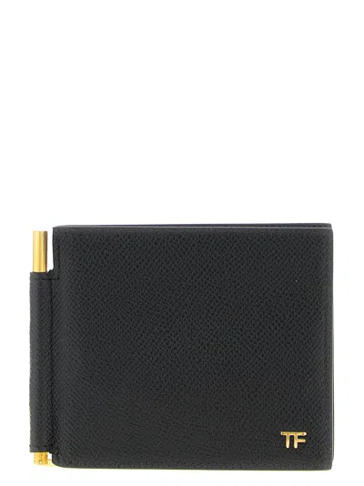 Tom Ford Small Grain Wallet Wallets And Card Holders Black In Black