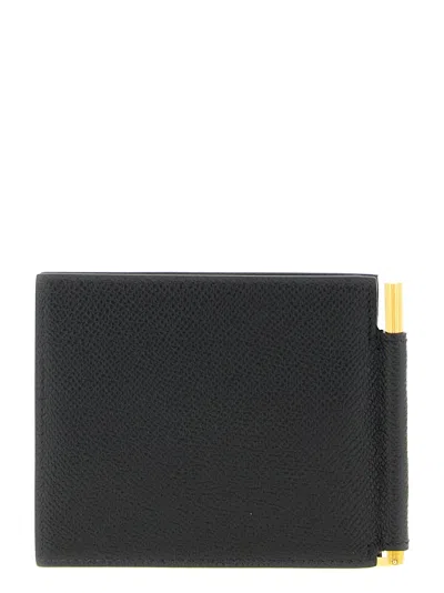Tom Ford Small Grain Wallet Wallets And Card Holders Black In Black