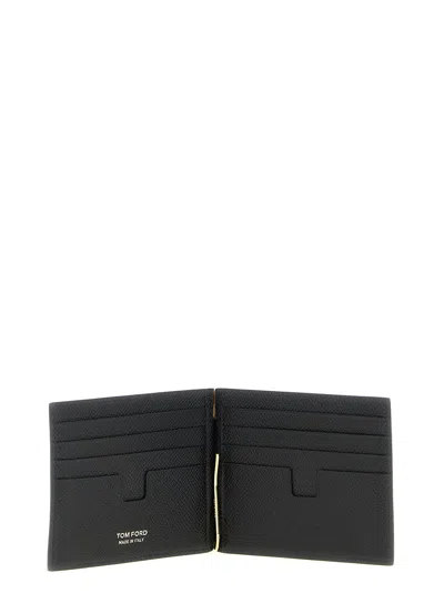 Tom Ford Small Grain Wallet Wallets And Card Holders Black In Black