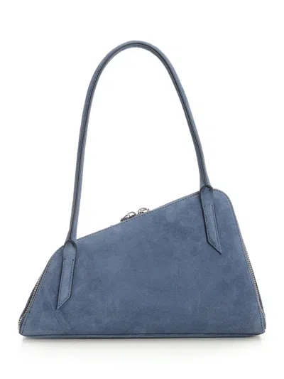 Attico Sunrise Shoulder Bags Light Blue