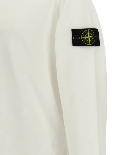Stone Island Sweaters Light And Natural In White