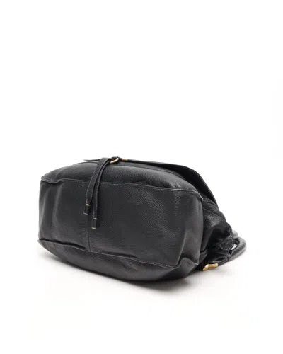 Chloé Large Marcie Shoulder Bag In Black