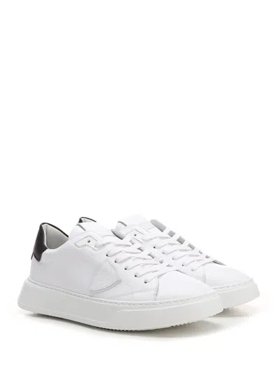 Philippe Model Temple Sneakers White In White