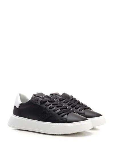 Philippe Model Temple Sneakers Black In Black