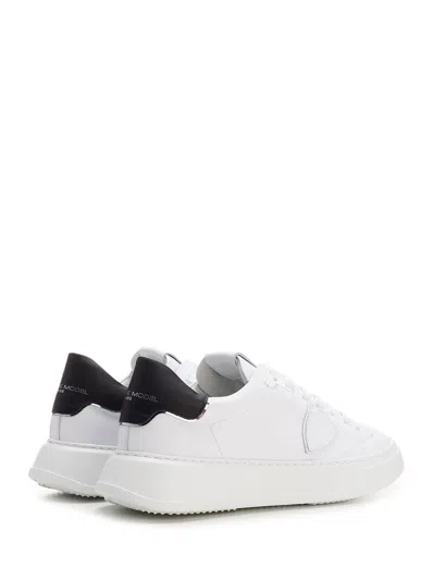 Philippe Model Temple Sneakers White In White