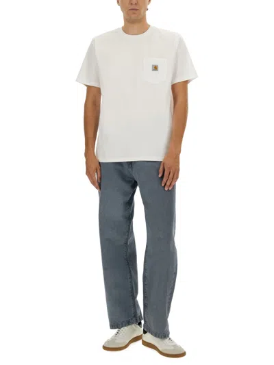 Carhartt Og Single Knee Wide-leg Jeans In Multi