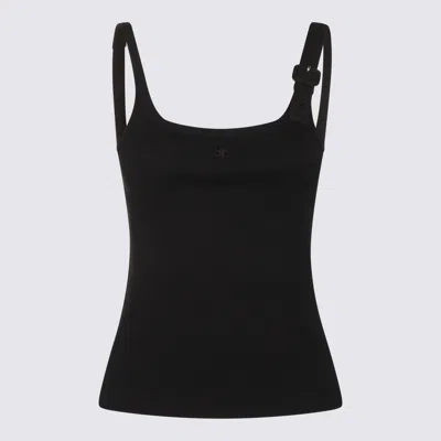 Courrèges Top Blacks And Greys In Black