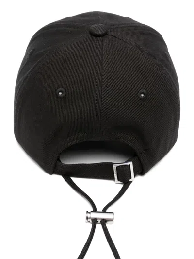 Jacquemus La Casquette Artichaut Baseball Cap In Black