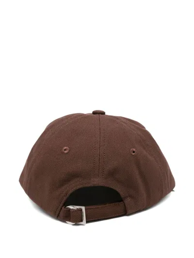 Jacquemus La Casquette Gadjo Baseball Cap In Brown