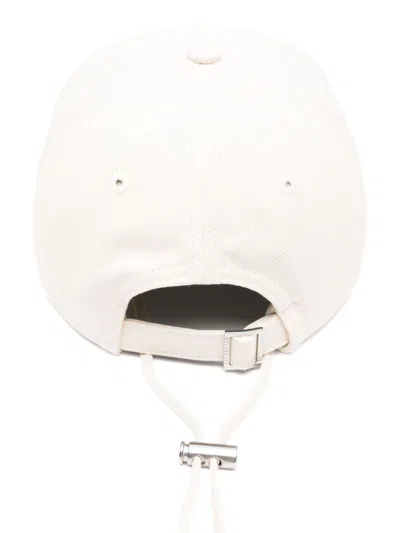 Jacquemus La Casquette Artichaut Baseball Cap In White