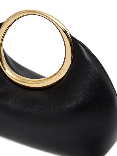 Jacquemus The Calino Small Leather Clutch In Black