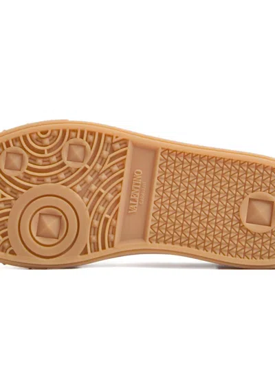 Valentino Garavani Sneakers Upvillage In Pelle Scamosciata Multicolor Donna In Neutral