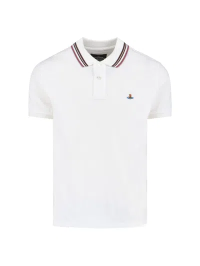 Vivienne Westwood Polo Orb In White