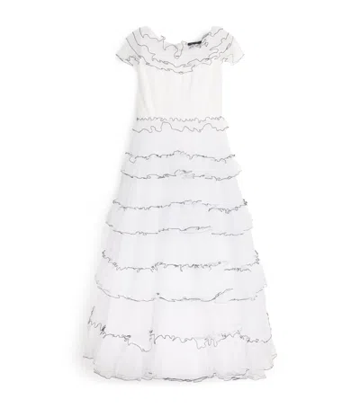 Jenny Packham Tulle Harlow Dress In White